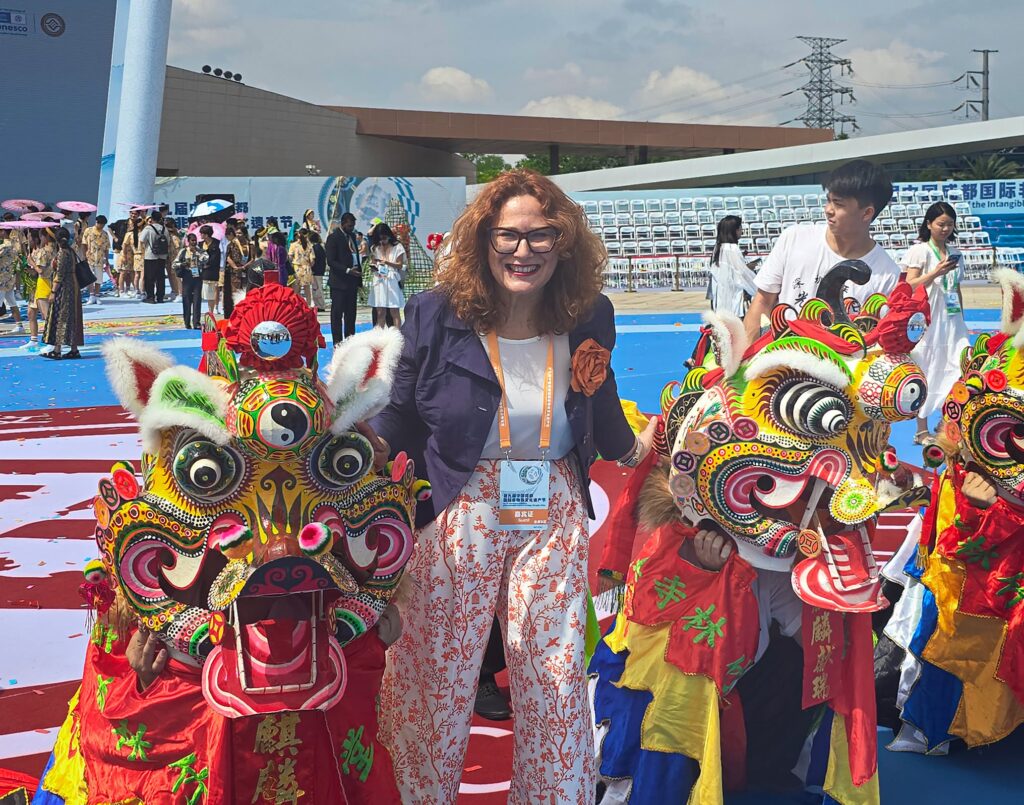 In Cina con Grazia Di Bari